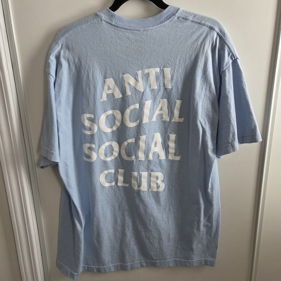 Anti Social Social Club I'd Rather Stay Home Graphic T-shirt - Picture 4 of 4